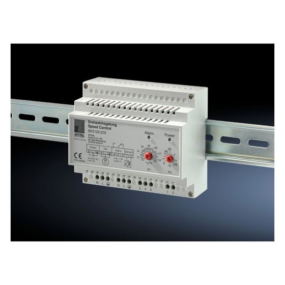Rittal Drehzahlregelung SK 3120200, 100-230V, 300W, 105x90,5x60,2mm, Grau