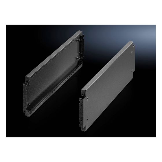 Rittal Sockel-Blende VX, 200mm, Stahlblech, Schwarz, 8640.042