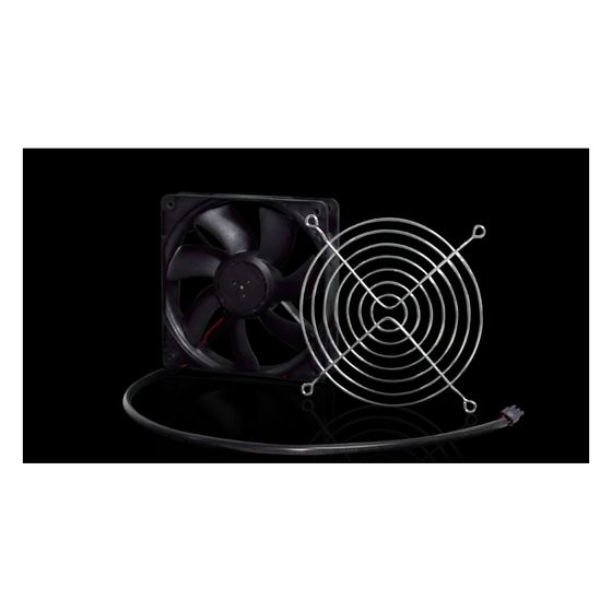 Rittal Lüftererweiterungssatz SK 7990.000, 119x25x119mm, 24V DC, Kunststoff, RAL 9005