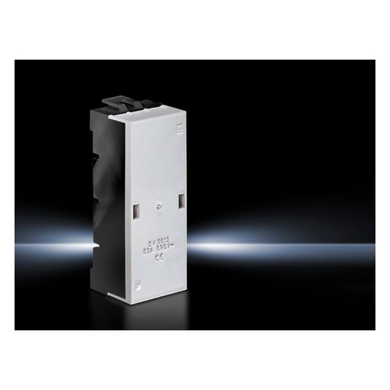 Rittal Anschlussadapter RiLine Mini-PLS, 63A 690V 3-polig 1,5-35mm2, Polyamid, RAL 7035/RAL 9011, 9613000