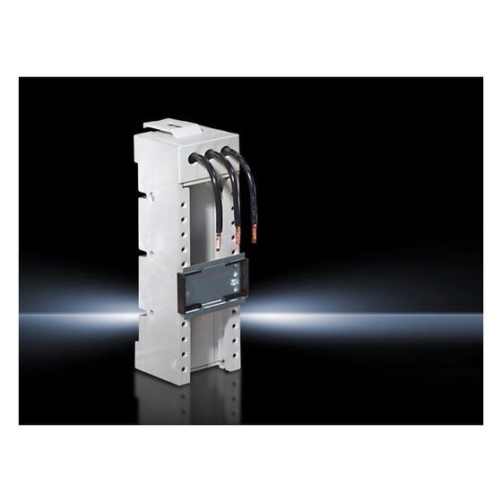 Rittal Geräteadapter RiLine Mini-PLS 9614.100, 25A 690V 3-polig 45x160mm, Polyamid, RAL 7035