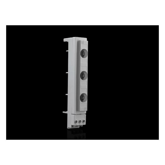 Rittal Reitersicherungselement RiLine D02 Easy Connect, 41x251mm, 63A, 400V, 3-polig, Kunststoff, RAL 7035, 3418040