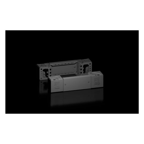 Rittal Sockel-Eckstück VX, 100mm, 400mm, Stahl, Schwarz