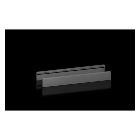 Rittal Sockel-Blenden VX 8660035, 100mm, 1000mm, Stahlblech, Schwarz, 2