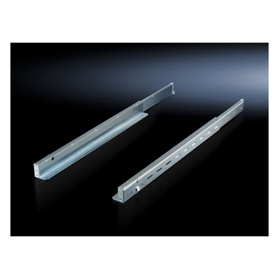 Rittal Gleitschiene, 400-600mm, 80kg, Stahlblech, Zink