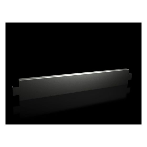 Rittal Sockel-Blende VX seitlich, 100mm, 800mm, Stahlblech, Schwarz, 2 Stück
