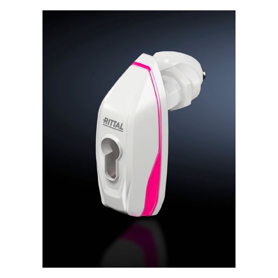 Rittal Mini-Komfortgriff AX 1485600, Schwenkhebel, Zink-Druckguss / Kunststoff, RAL 7035