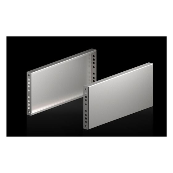 Rittal Sockel-Blende VX 8660082, H:200mm T:600mm, Edelstahl, Aluminium