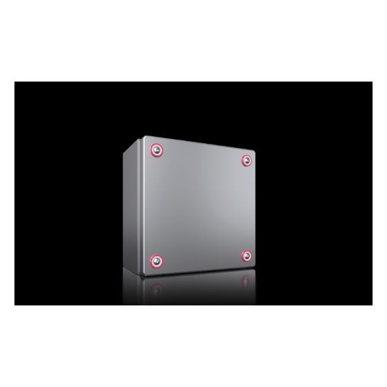 Rittal Klemmenkasten KX 1565000, 200x200x120mm, Edelstahl 1.4301, Edelstahl