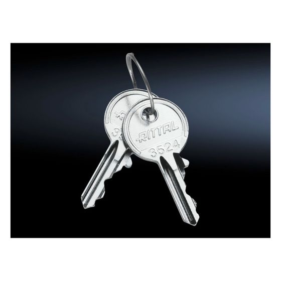 Rittal Schaltschrank-Schlüssel SZ 3524E, Zylinder, 2532.000