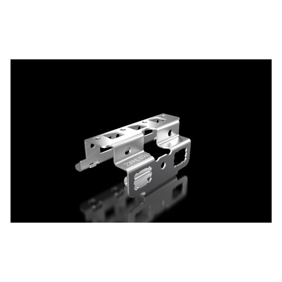Rittal Bodenausbauschiene AX 2394100, 99x43x49mm, Stahlblech, Zink