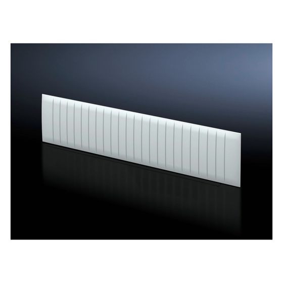 Rittal Abdeckstreifen ISV 9666650, 12 Teilungseinheiten, ABS, RAL 7035