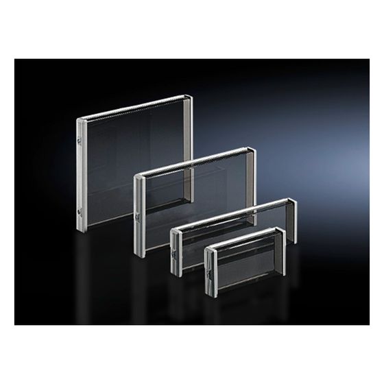 Rittal Acrylglashaube 3HE 2780000, 320x158x47,5mm, Aluminium/Acrylglas, Rauchfarben