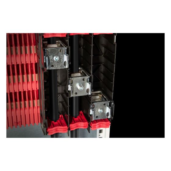 Rittal Anschlussadapter RiLineX, 3-polig 800A 300mm2, Polyamid, RAL 9005, 9360240