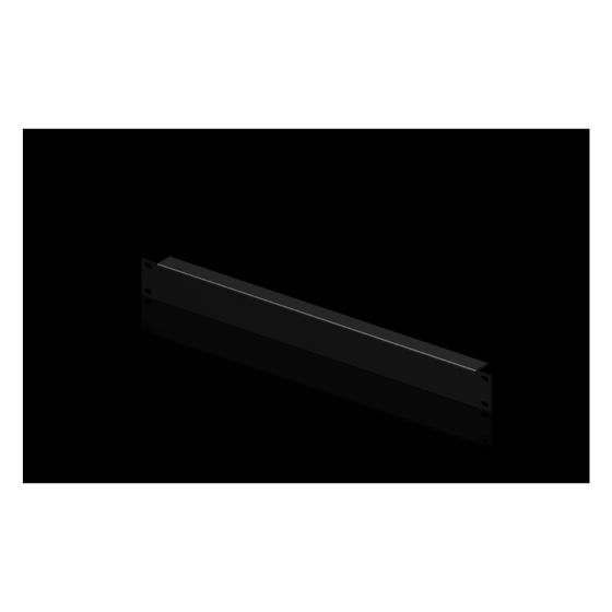 Rittal Blindpanel DK 7151005, 1 HE, 482,6mm, Stahlblech, RAL 9005
