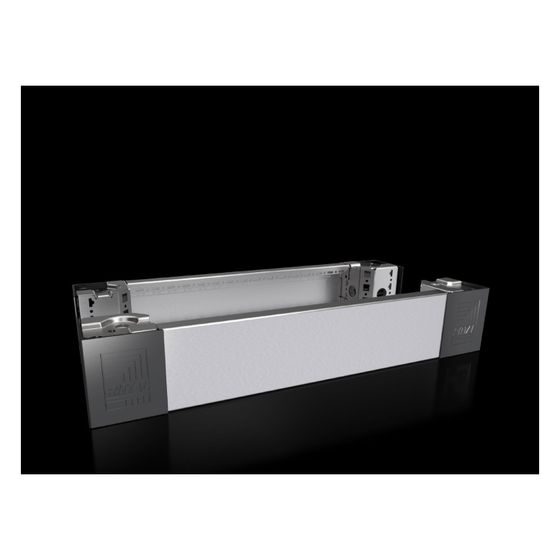 Rittal Sockel-Eckstück VX 8620.050, H:100mm B:600mm, Edelstahl 1.4301, Edelstahl