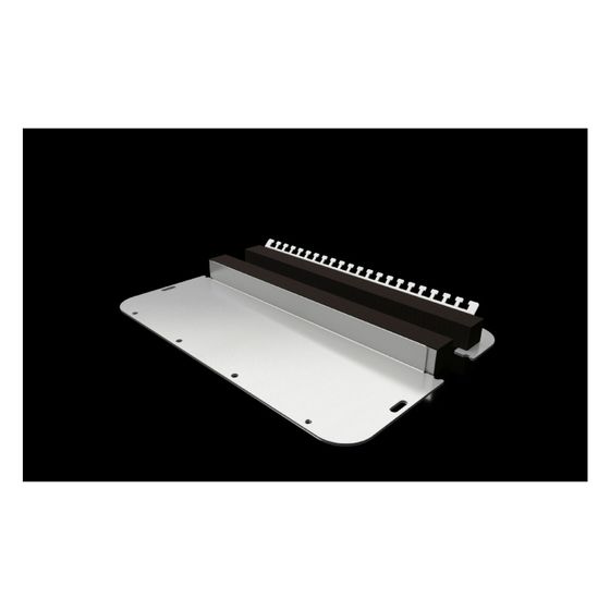Rittal Metall-Flanschplatte SZ 2566450, 401x221mm, Stahlblech, RAL 7035