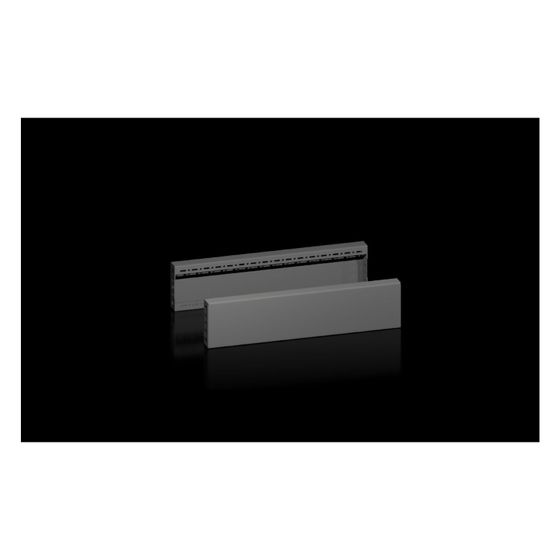 Rittal Sockel-Blende VX 8660033, 100mm, 600mm, Stahlblech, RAL 9005