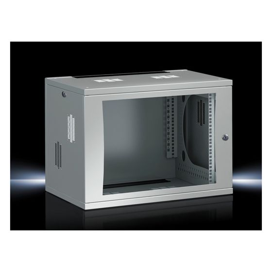 Rittal Wandgehäuse FlatBox 9HE 600x492x600mm, 9HE, Stahlblech, RAL 7035