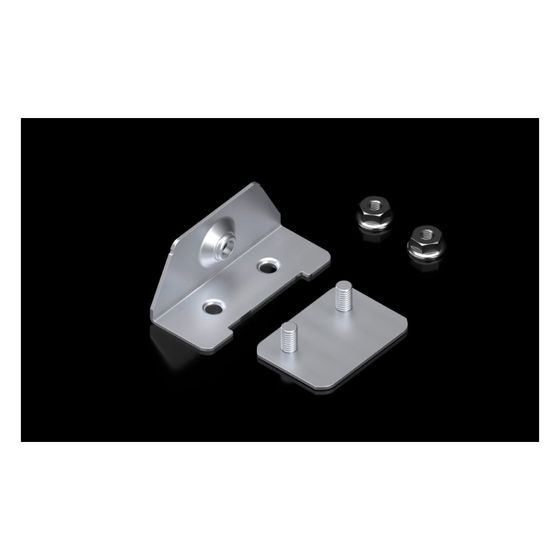 Rittal Blendenbefestigung VX 8660096, für Sockel-System VX, Stahlblech, Aluminium