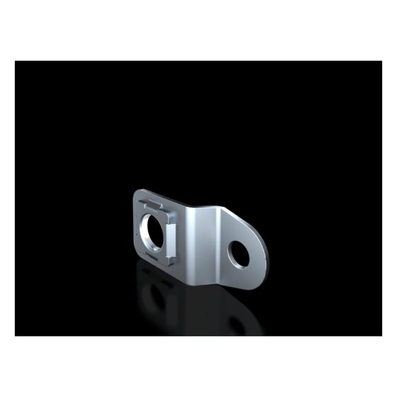 Rittal Wandbefestigungshalter KX, 53x25x10mm, Stahlblech verzinkt, 1590010
