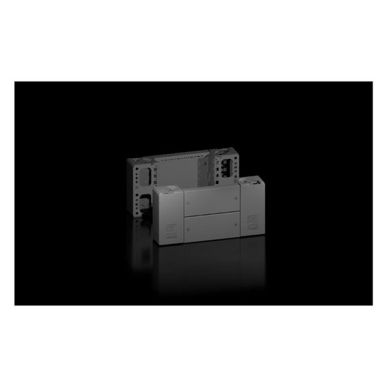 Rittal Sockel-Eckstück VX, 200mm, 400mm, Stahl, Schwarz, 2 Stück