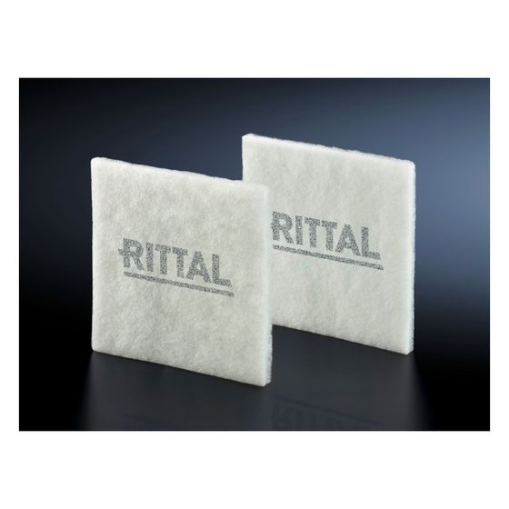 Rittal Filtermatte SK 3322700, 120x120x12mm, Chemiefaser, Weiß