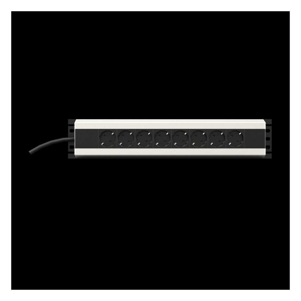Rittal Steckdosenleiste 8-fach, 230V 16A, Kunststoff, Grau, 7000630... RITTAL-7000630 4028177438569 (Abb. 3)