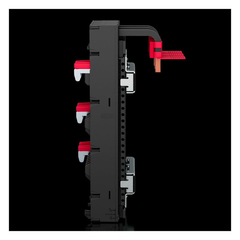 Rittal CB-Geräteadapter RiLineX 9360600, 160 A, 3-polig, Polyamid, RAL 9005/RAL 35745... RITTAL-9360600 4028177997103 (Abb. 3)