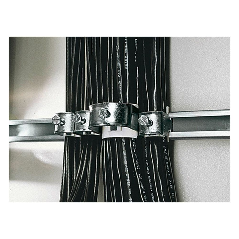 Rittal Kabelschelle DK 7077000, 6-14mm, Stahlblech, Verzinkt... RITTAL-7077000 4028177124097 (Abb. 2)
