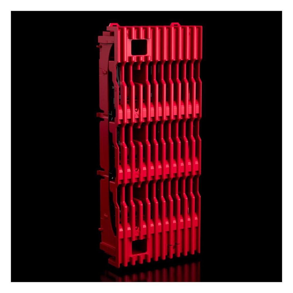 Rittal Basismodul RiLineX, 3-polig 100x246x49,2mm, Polyamid, RAL 35745/RAL 9005, 936011... RITTAL-9360110 4028177997295 (Abb. 2)