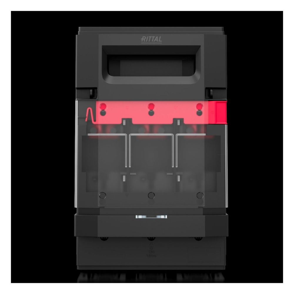 Rittal NH-Sicherungslasttrenner RiLineX 9362110, 250A 3-polig, Polyamid, RAL 9005/RAL 3... RITTAL-9362110 4069196001549 (Abb. 3)