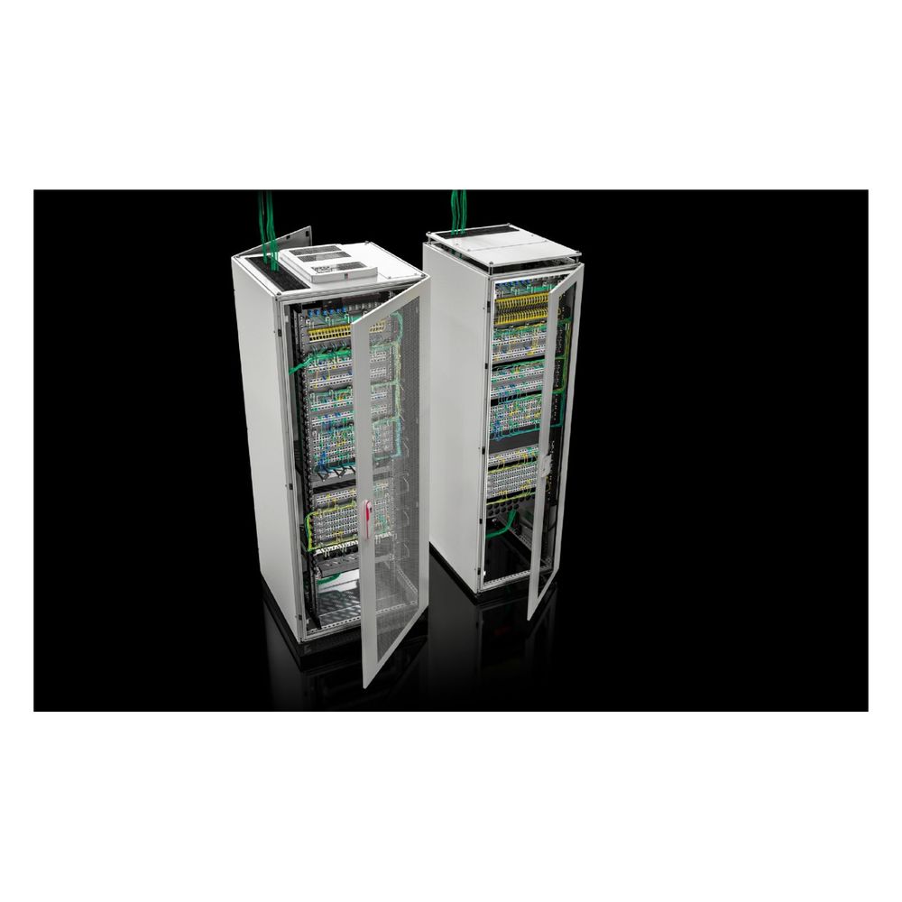 Rittal Netzwerkschrank TX CableNet 7888.898, 42HE 800x2000x800mm, Stahlblech, Grau RAL ... RITTAL-7888898 4028177994645 (Abb. 2)