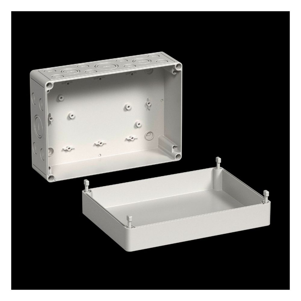 Rittal Klemmenkasten PK 9521.050, 254x180x111mm, Polycarbonat, Grau... RITTAL-9521050 4028177490215 (Abb. 3)