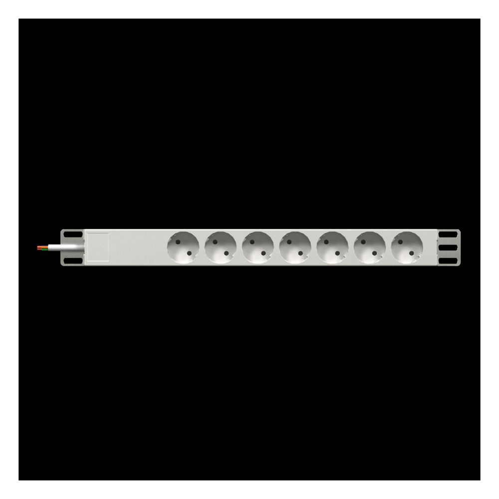 Rittal Steckdosenleiste DK 7240230, 5-fach, 250V 16A, Aluminium, Grau... RITTAL-7240230 4028177221185 (Abb. 3)