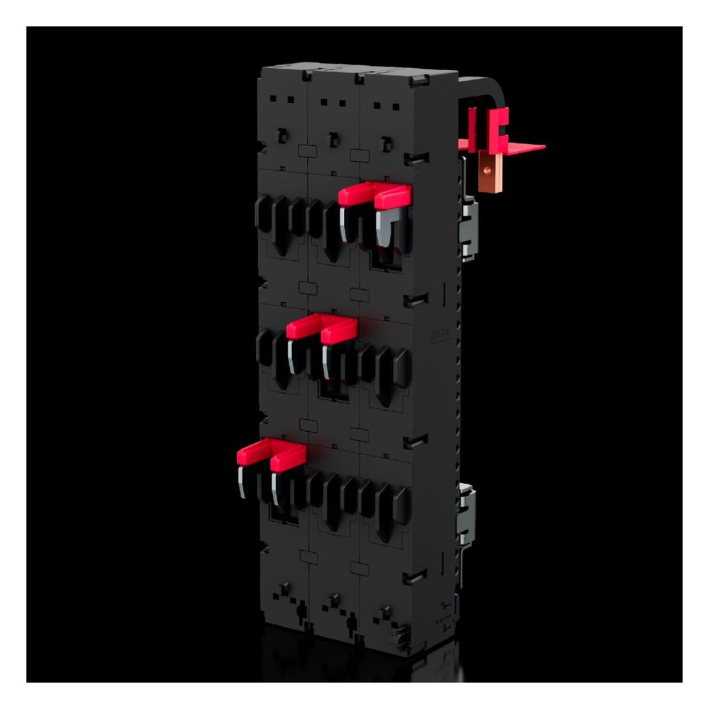 Rittal CB-Geräteadapter RiLineX 9360600, 160 A, 3-polig, Polyamid, RAL 9005/RAL 35745... RITTAL-9360600 4028177997103 (Abb. 4)