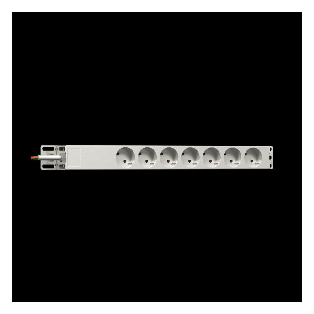 Rittal Steckdosenleiste DK 7240230, 5-fach, 250V 16A, Aluminium, Grau... RITTAL-7240230 4028177221185 (Abb. 2)
