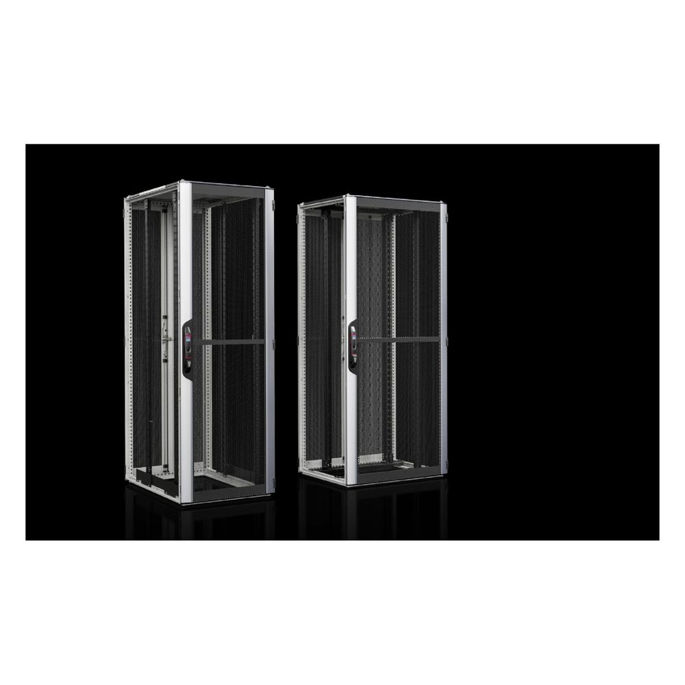 Rittal Netzwerk-/Serverschrank VX IT 5307.114, 800x2000x800mm, 42HE, Stahlblech/Alumini... RITTAL-5307114 4028177944947 (Abb. 2)