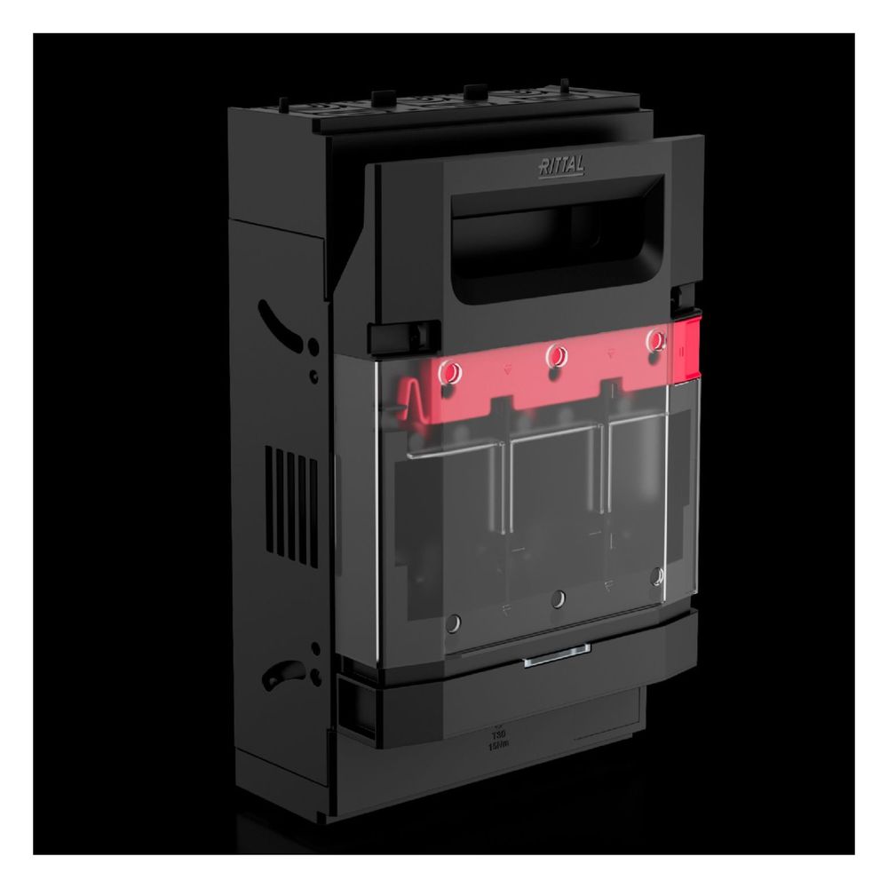 Rittal NH-Sicherungslasttrenner RiLineX 9362110, 250A 3-polig, Polyamid, RAL 9005/RAL 3... RITTAL-9362110 4069196001549 (Abb. 2)