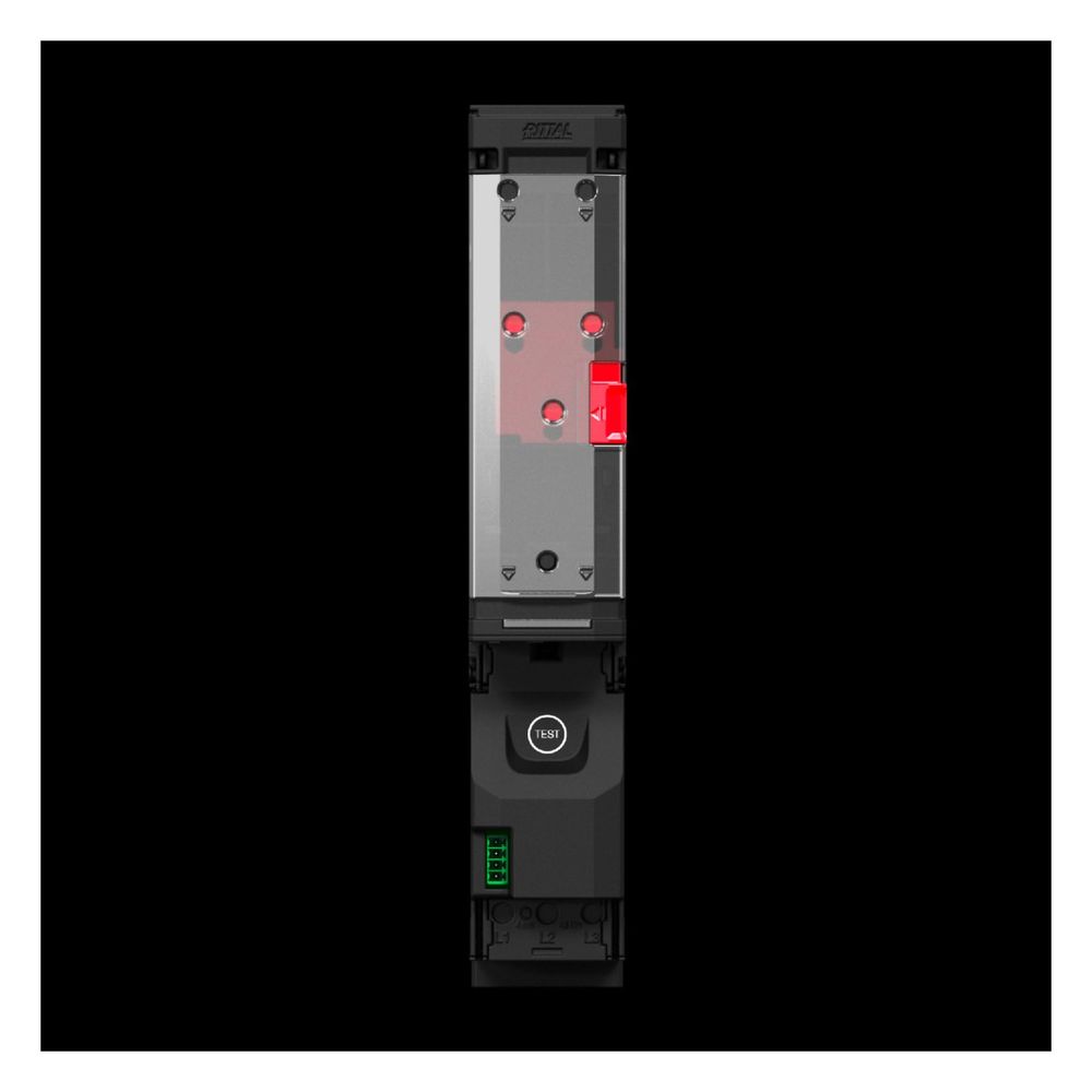 Rittal NH-Sicherungslasttrenner RiLineX Gr.000, 125A 3-polig, 301,1x53x103mm, Polyamid,... RITTAL-9362423 4069196001686 (Abb. 2)