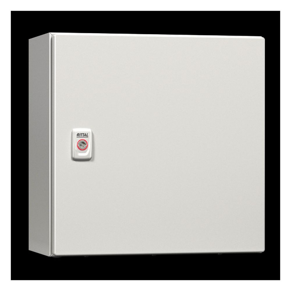 Rittal Kompakt-Schaltschrank AX 1059000, 600x800x400mm, Stahlblech, Grau... RITTAL-1059000 4028177813144 (Abb. 2)