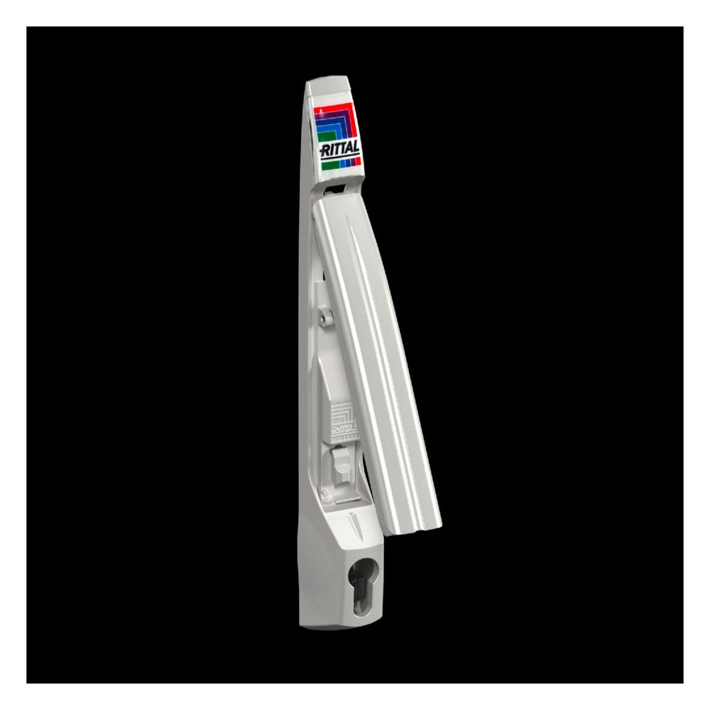 Rittal Komfortgriff TS 8611070, für Profilhalbzylinder, Zink-Druckguss, RAL 7035... RITTAL-8611070 4028177211926 (Abb. 3)