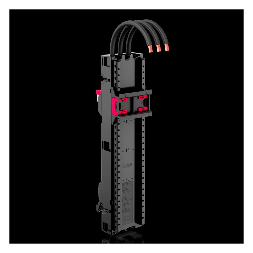 Rittal Geräteadapter RiLineX 9360760, 65A 3-polig, Polyamid, RAL 9005/RAL 35745... RITTAL-9360760 4028177996991 (Abb. 2)