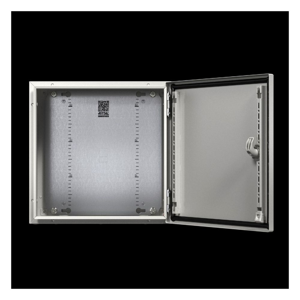 Rittal Kompakt-Schaltschrank AX 1059000, 600x800x400mm, Stahlblech, Grau... RITTAL-1059000 4028177813144 (Abb. 3)
