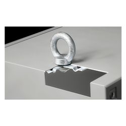 Rittal Transportöse AX, M12, Stahlblech, Zink, 2509010... RITTAL-2509010 4028177938298 (Abb. 1)