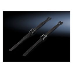 Rittal Klettbandhalter DK 5502.155, 400mm, Kunststoff, RAL9005... RITTAL-5502155 4028177681217 (Abb. 1)