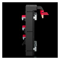 Rittal CB-Geräteadapter RiLineX 9360612, 250 A, 3-polig, 105mm, Polyamid, RAL 9005/RAL ... RITTAL-9360612 4028177997080 (Abb. 1)
