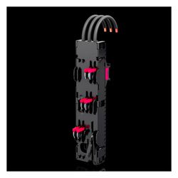 Rittal Geräteadapter RiLineX 9360760, 65A 3-polig, Polyamid, RAL 9005/RAL 35745... RITTAL-9360760 4028177996991 (Abb. 1)