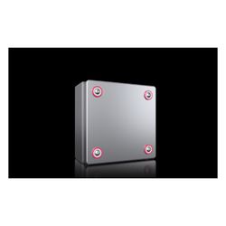 Rittal Klemmenkasten KX 1560000, 150x150x80mm, Edelstahl 1.4301, Edelstahl... RITTAL-1560000 4028177919174 (Abb. 1)