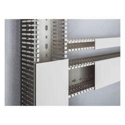 Rittal Kabelkanal VX 8800.755, 50x80x2.000mm, Hart-PVC, RAL 7030... RITTAL-8800755 4028177919648 (Abb. 1)